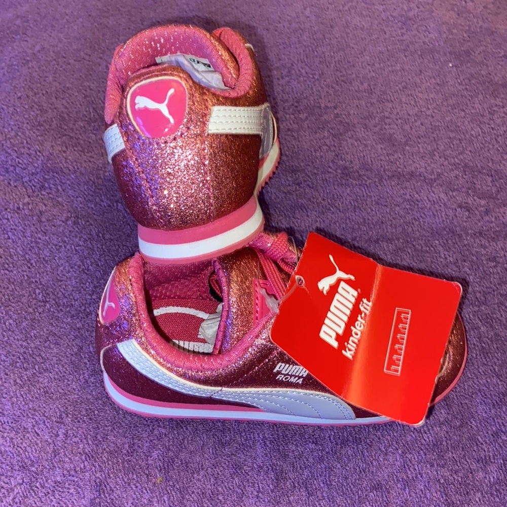 Baby Girl Puma Roma Sneakers - Picture 2 of 3